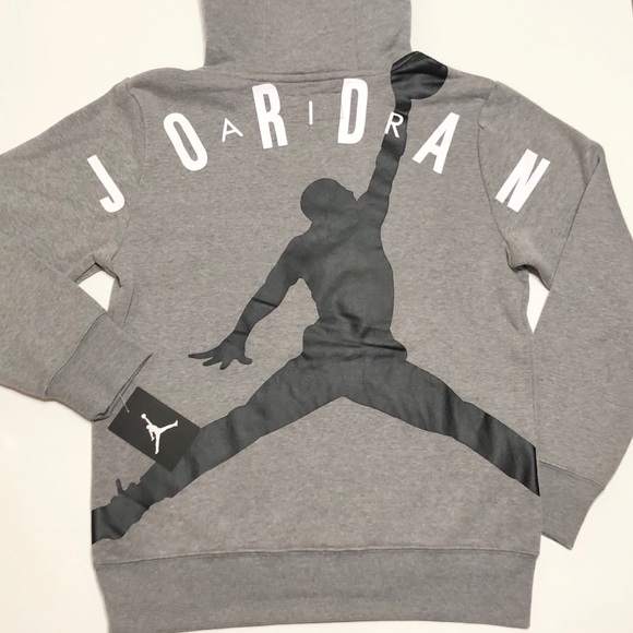 Nike Other - NIKE 🔥 Jordan Screen Print Hoodie 955802-GEH